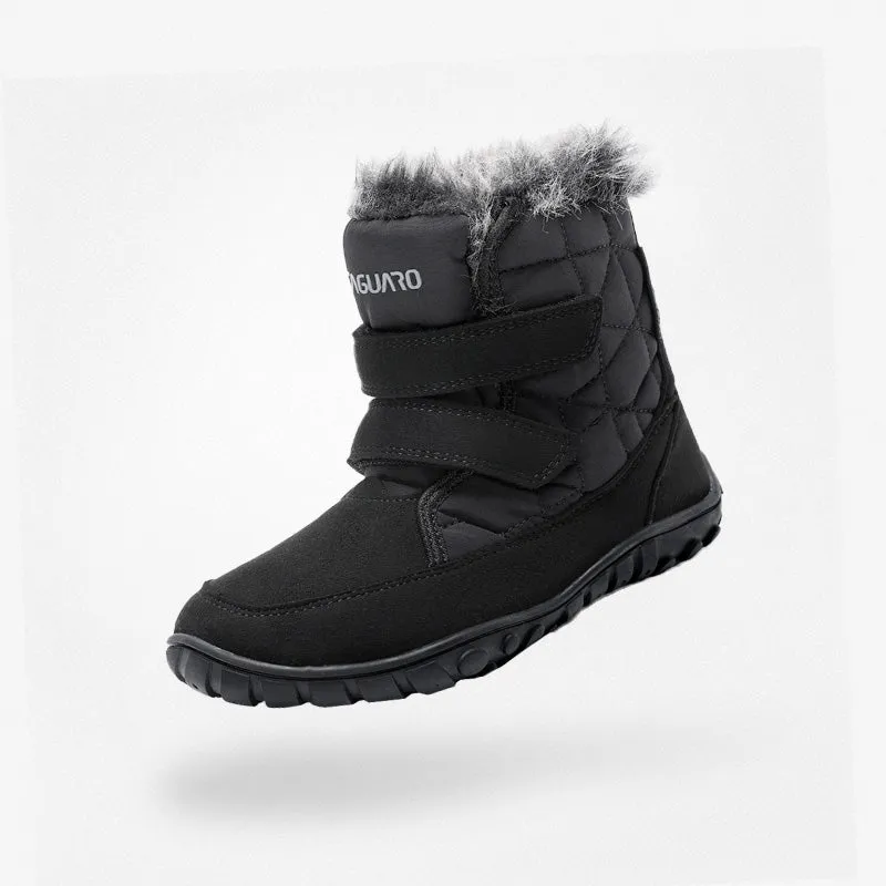 Kids Macaron I - Winter Barefoot Boots travel proof