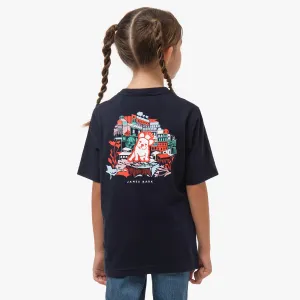 Kid's Positano Graphic Tee new wave