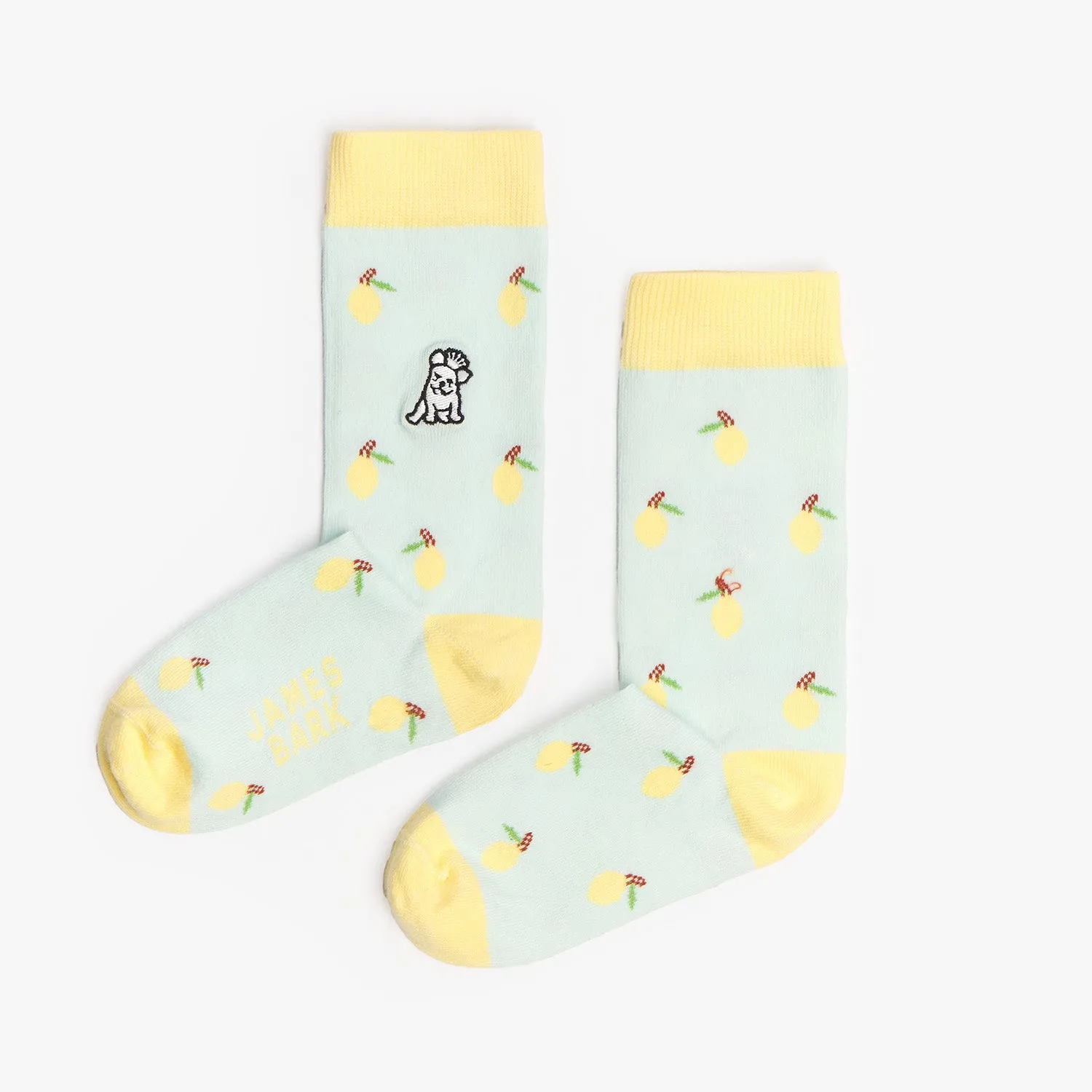 Kid's Positano Printed Socks neat edge