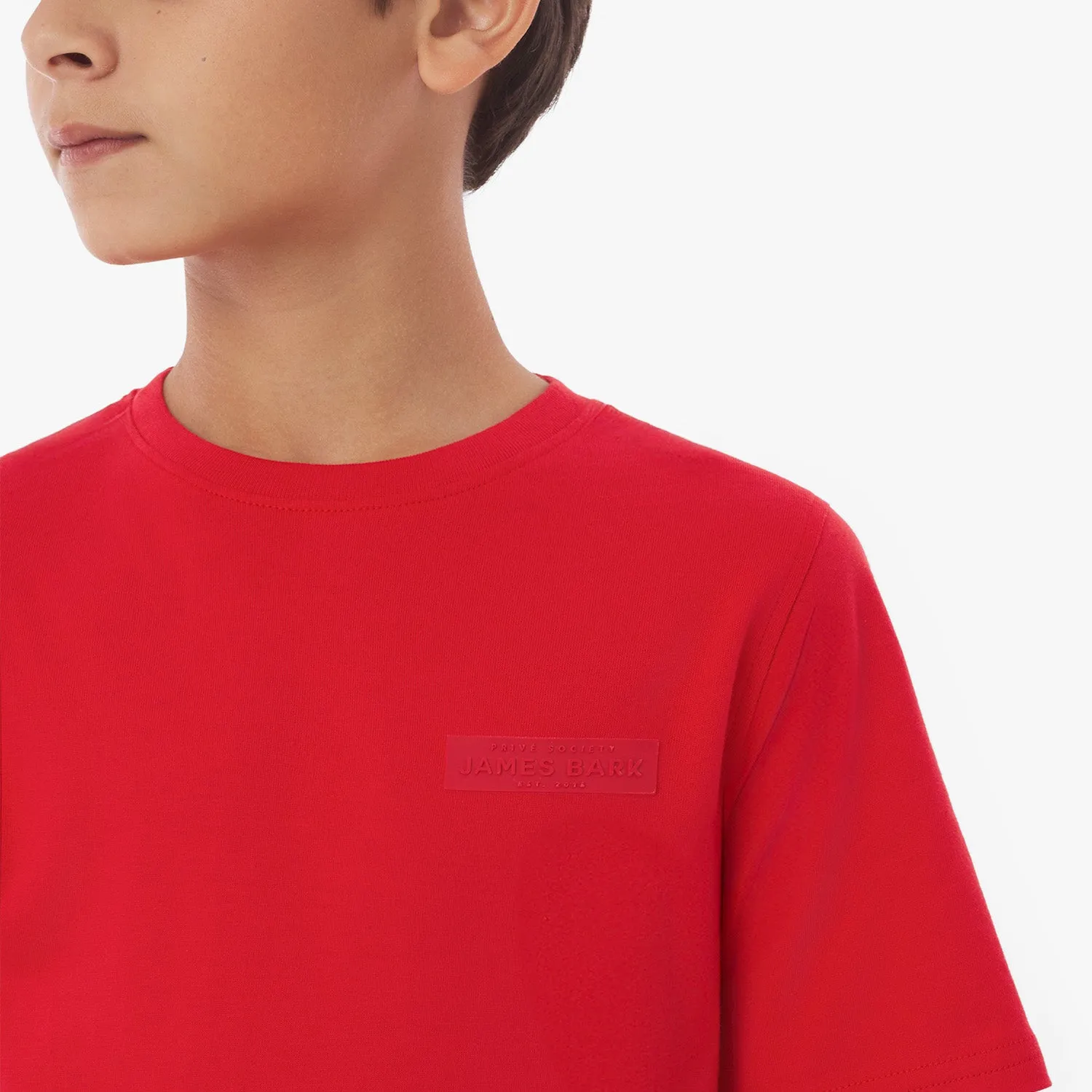 Kid's Priv Patch Jersey T-Shirt sporty edge