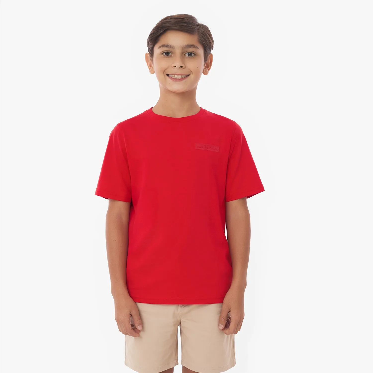 Kid's Priv Patch Jersey T-Shirt happy wear