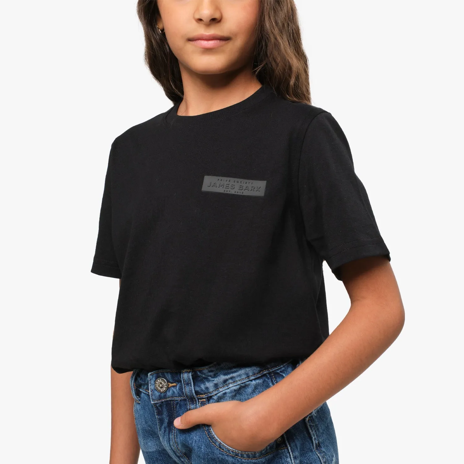 Kid's Priv Patch Jersey Tee night chill