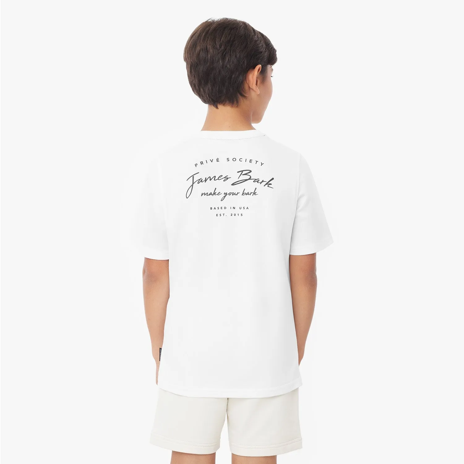 Kid's Priv Society Graphic Tee trendy outfit
