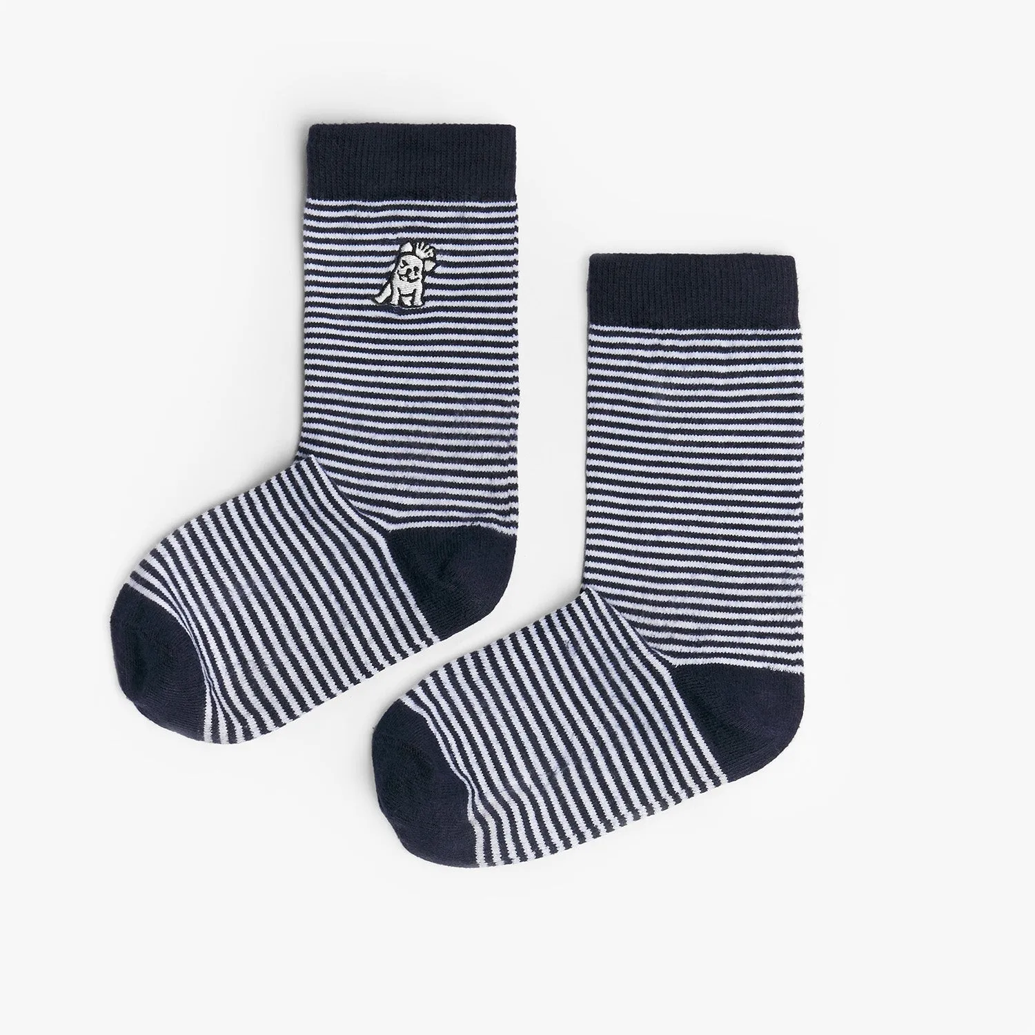 Kid's Striped Printed Socks walking ease