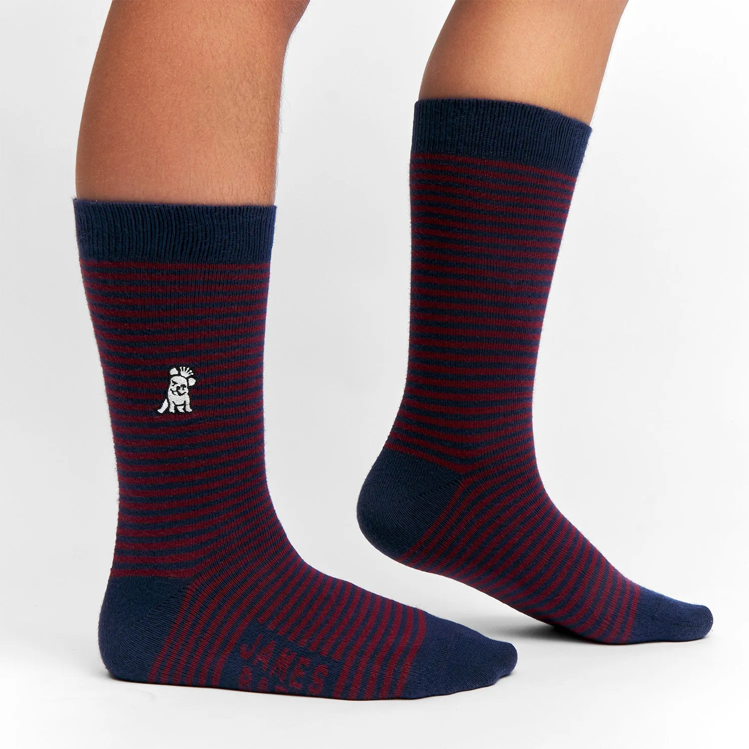Kid's Striped Printed Socks odor block