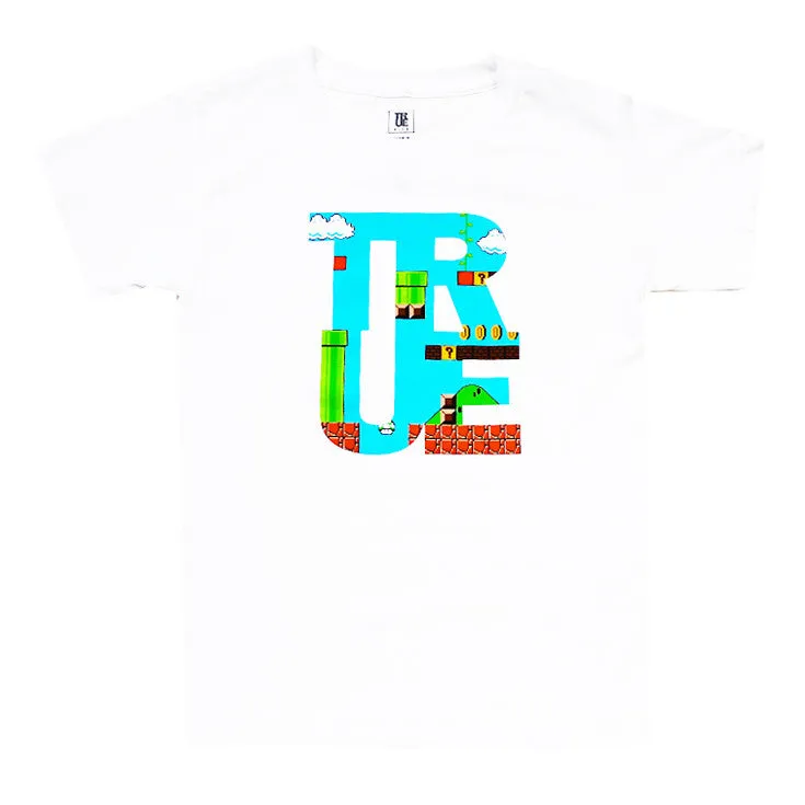 Kids True 1Up T-Shirt White real mood