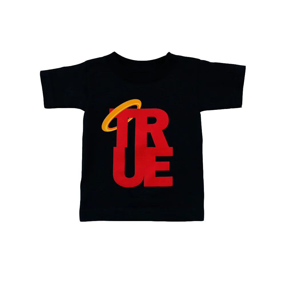 Kids True Angels T-Shirt Navy smooth feel