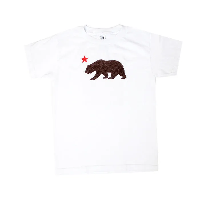 Kids True Bear Star T-Shirt White cozy comfort