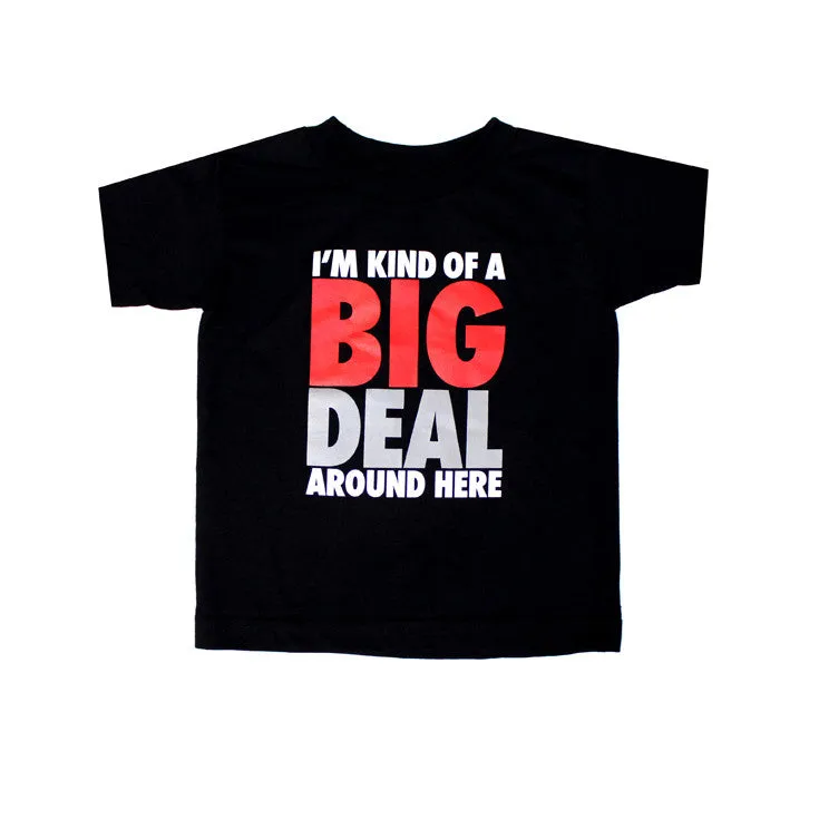 Kids True Big Deal T-Shirt Black spare style