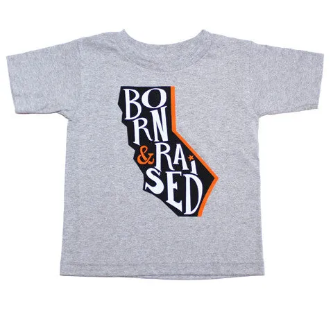 Kids True Cali Born T-Shirt Heather fashion mood