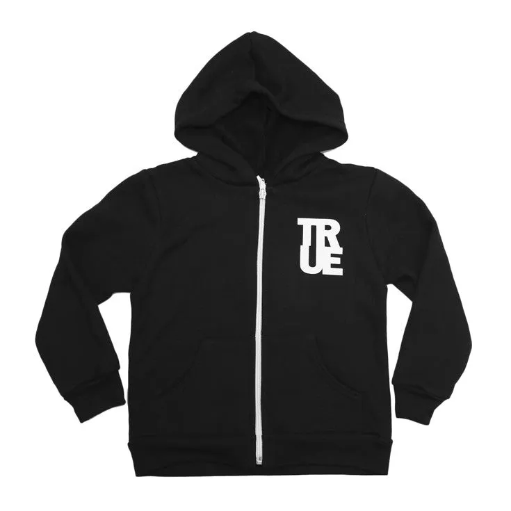 Kids True Established Hoodie Black Scene master