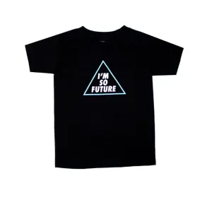 Kids True Future T-Shirt Black stay cool