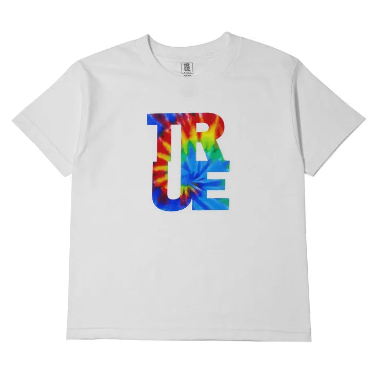 Kids True Hippie Dip T-Shirt White clear style
