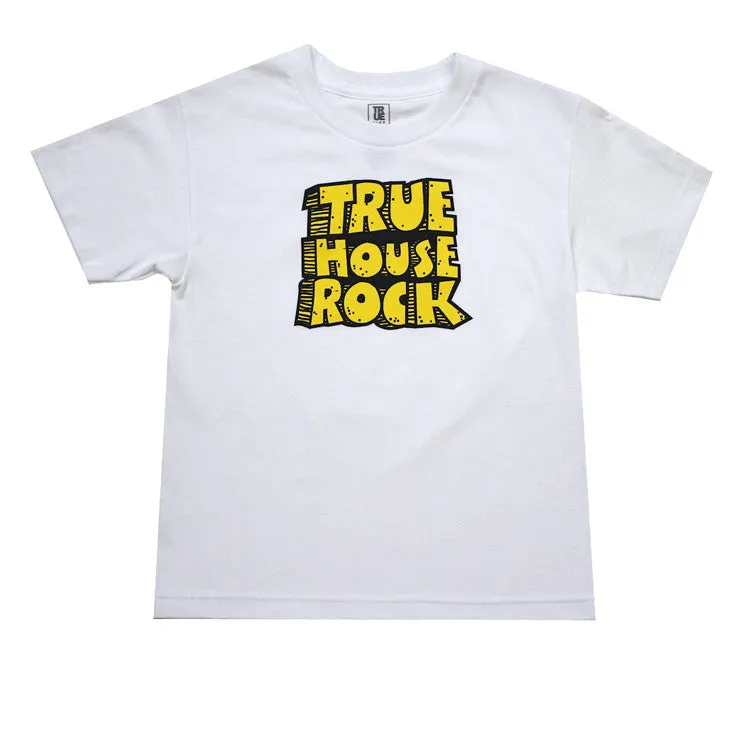 Kids True House Rock T-Shirt White urban daily