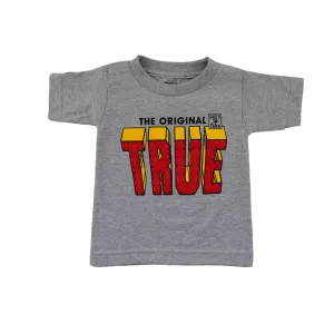 Kids True Iron T-Shirt Heather Grey body free