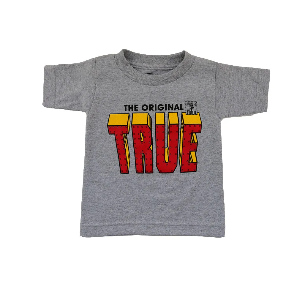 Kids True Iron T-Shirt Heather Grey body free