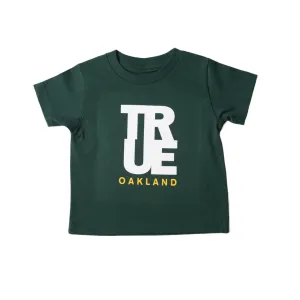 Kids True Logo Oakland T-Shirt Forest social vibe