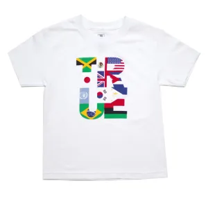 Kids True Nations T-Shirt White urban breeze