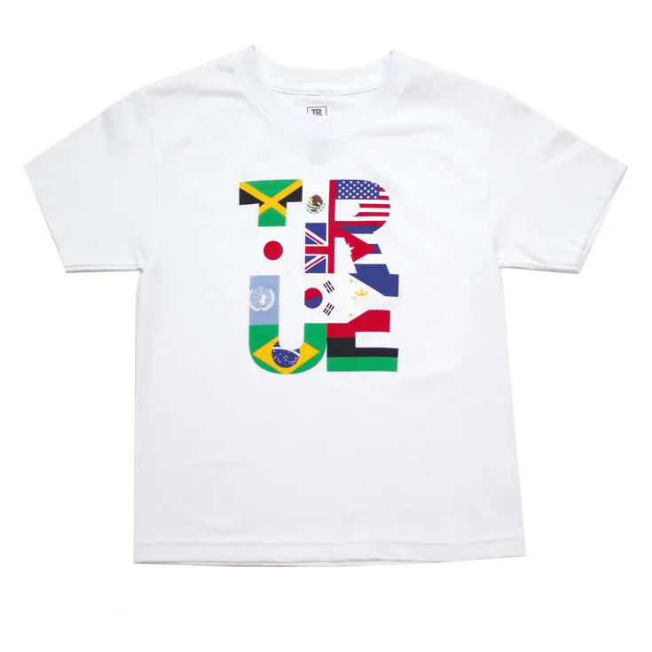 Kids True Nations T-Shirt White urban breeze