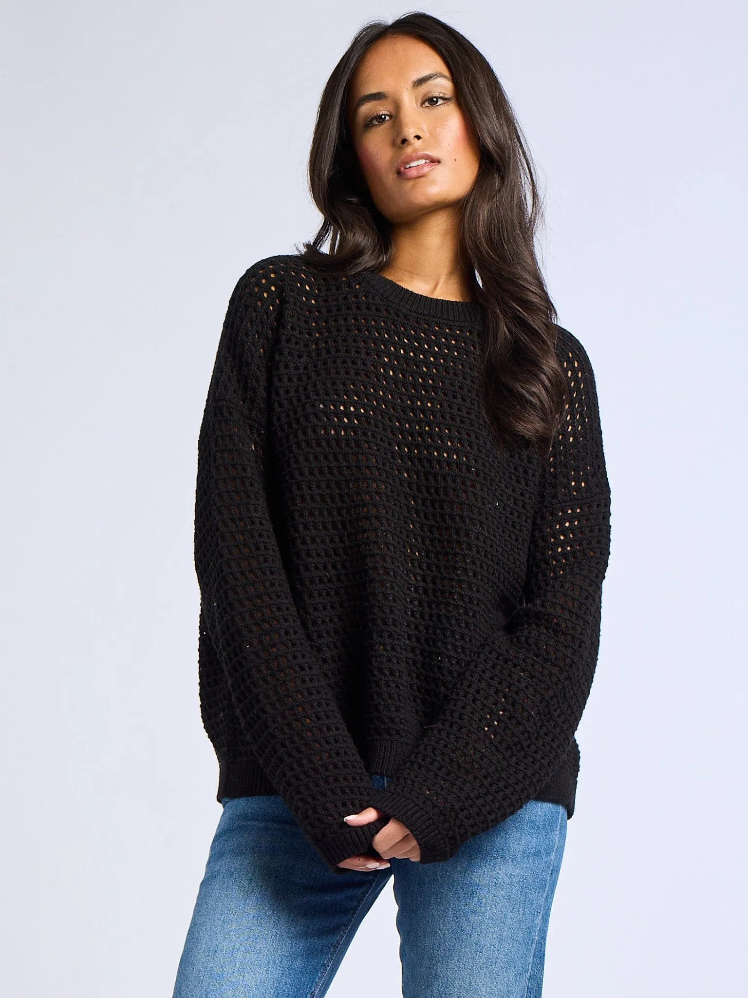 Kitty Pullover in Black Fall Ready
