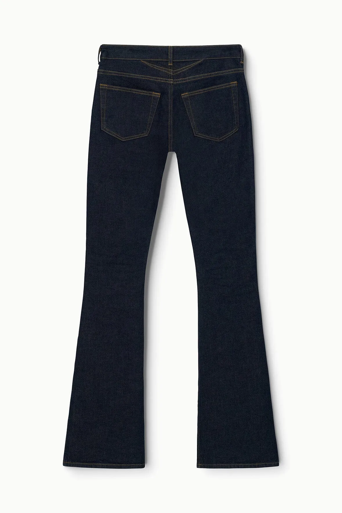 KYLE STRETCH FLARE JEAN | INDIGO personal style