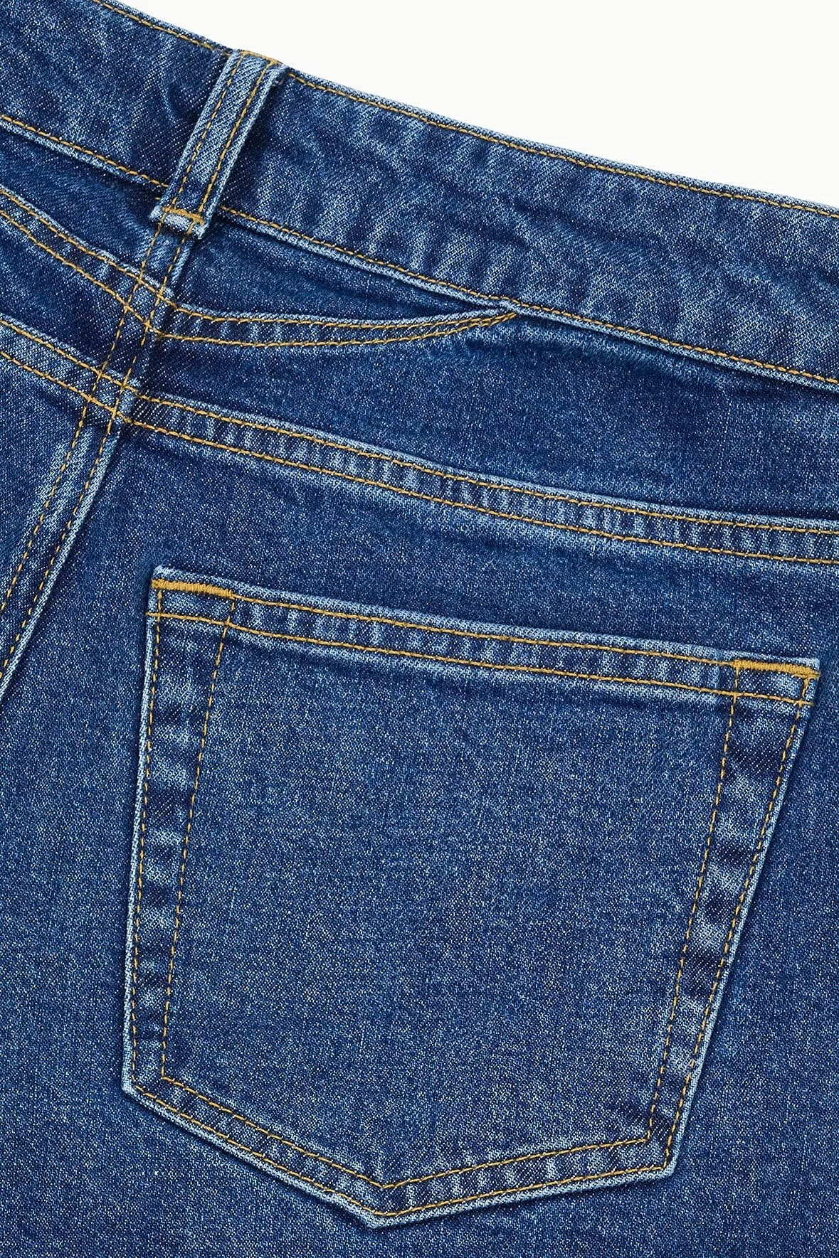 KYLE STRETCH FLARE JEAN | STONE BLUE retro trend