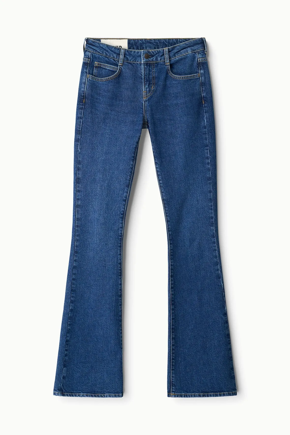 KYLE STRETCH FLARE JEAN | STONE BLUE elastic wear