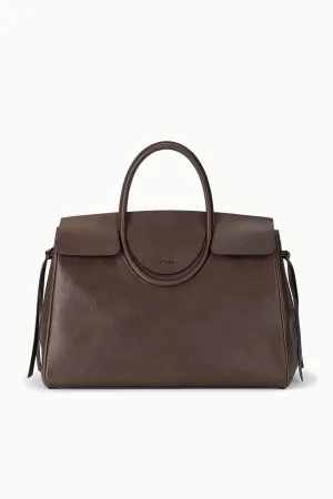 LARGE MAUDE CARRYALL | ESPRESSO easy haul