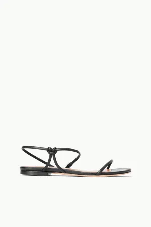 LAUREL SANDAL | BLACK breathable wear