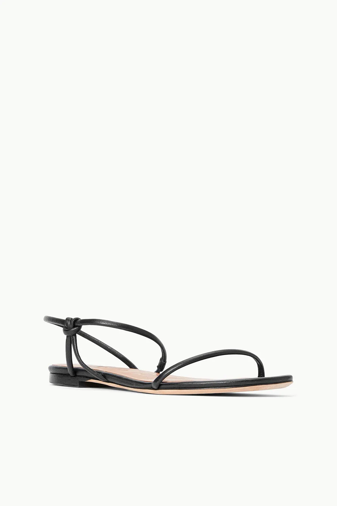 LAUREL SANDAL | BLACK casual slip-on