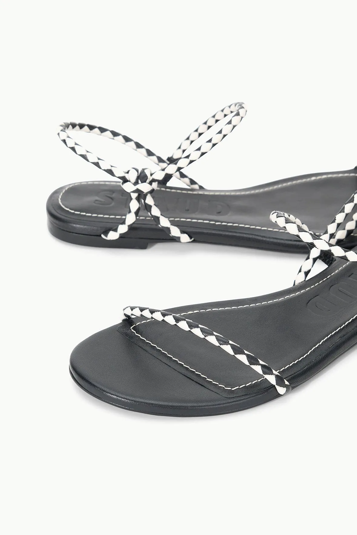 LAUREL SANDAL | BLACK PAPER soft fit