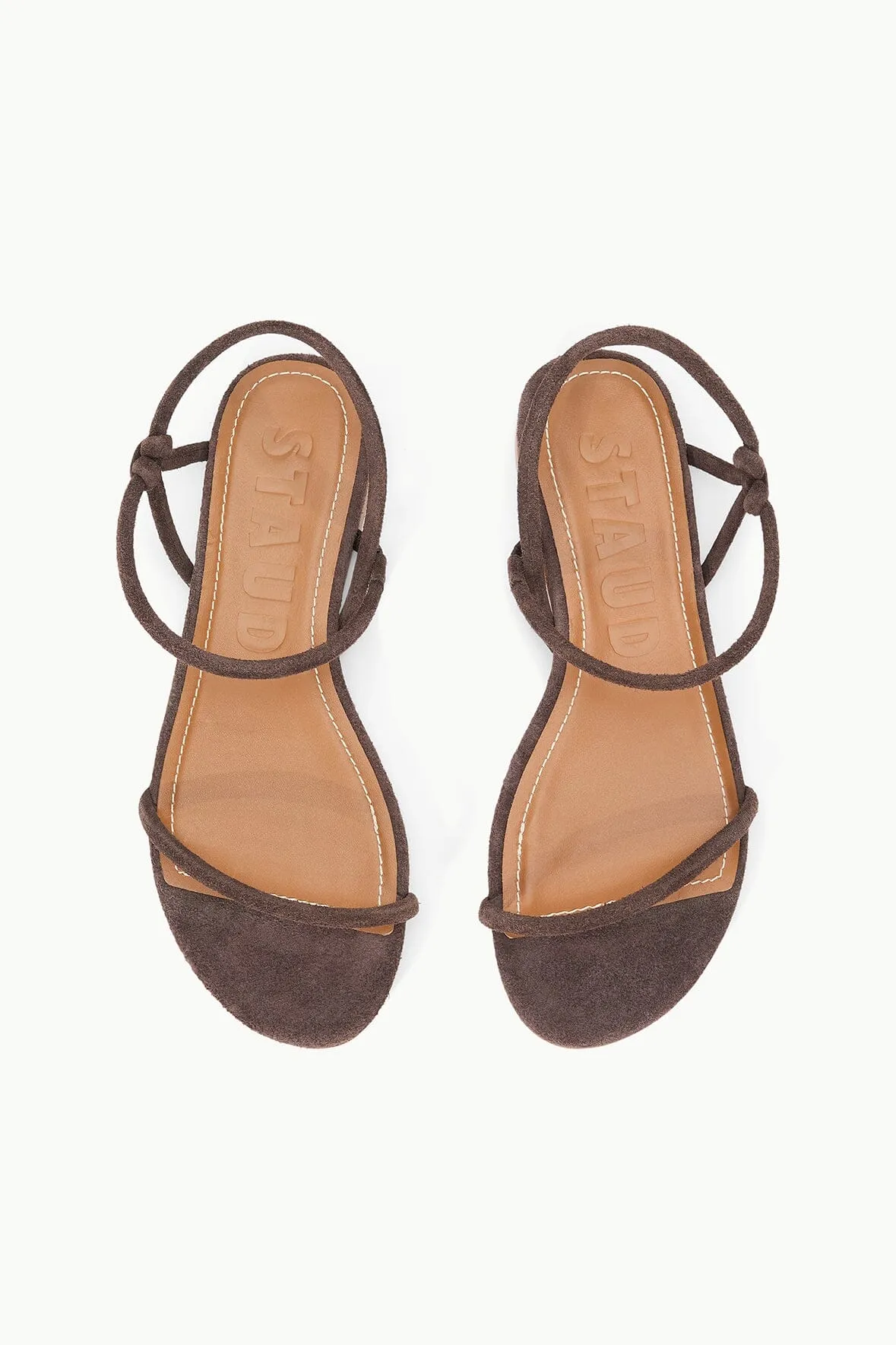 LAUREL SANDAL | MAHOGANY light texture