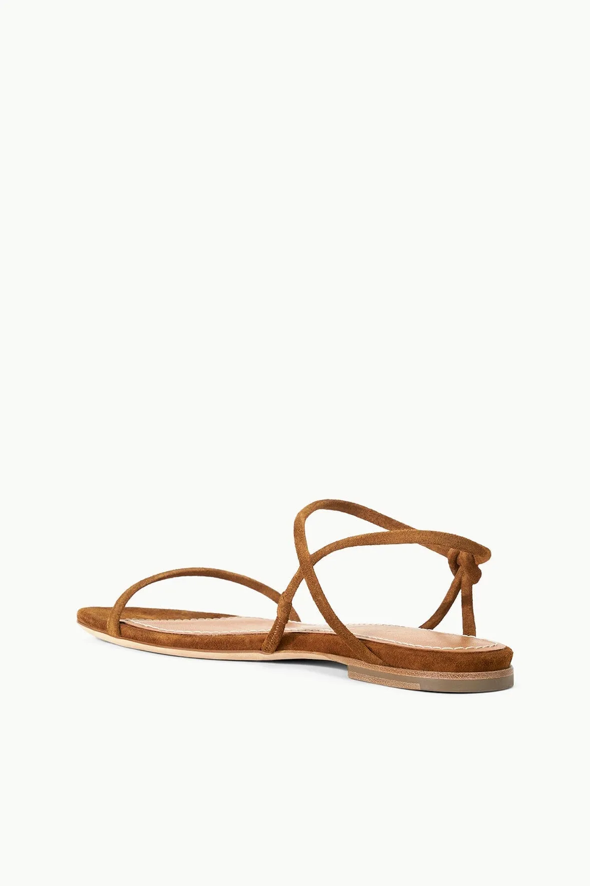 LAUREL SANDAL | TAN SUEDE soft sole