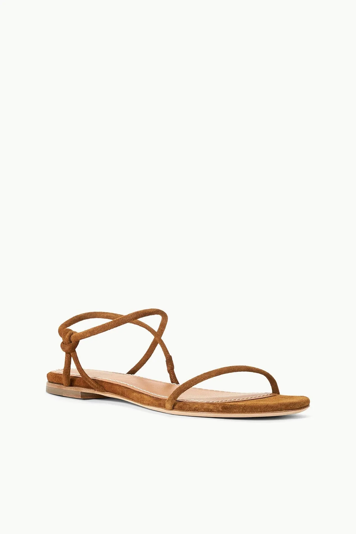 LAUREL SANDAL | TAN SUEDE cool tone