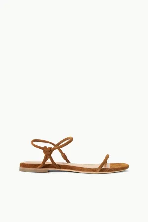 LAUREL SANDAL | TAN SUEDE nature lover