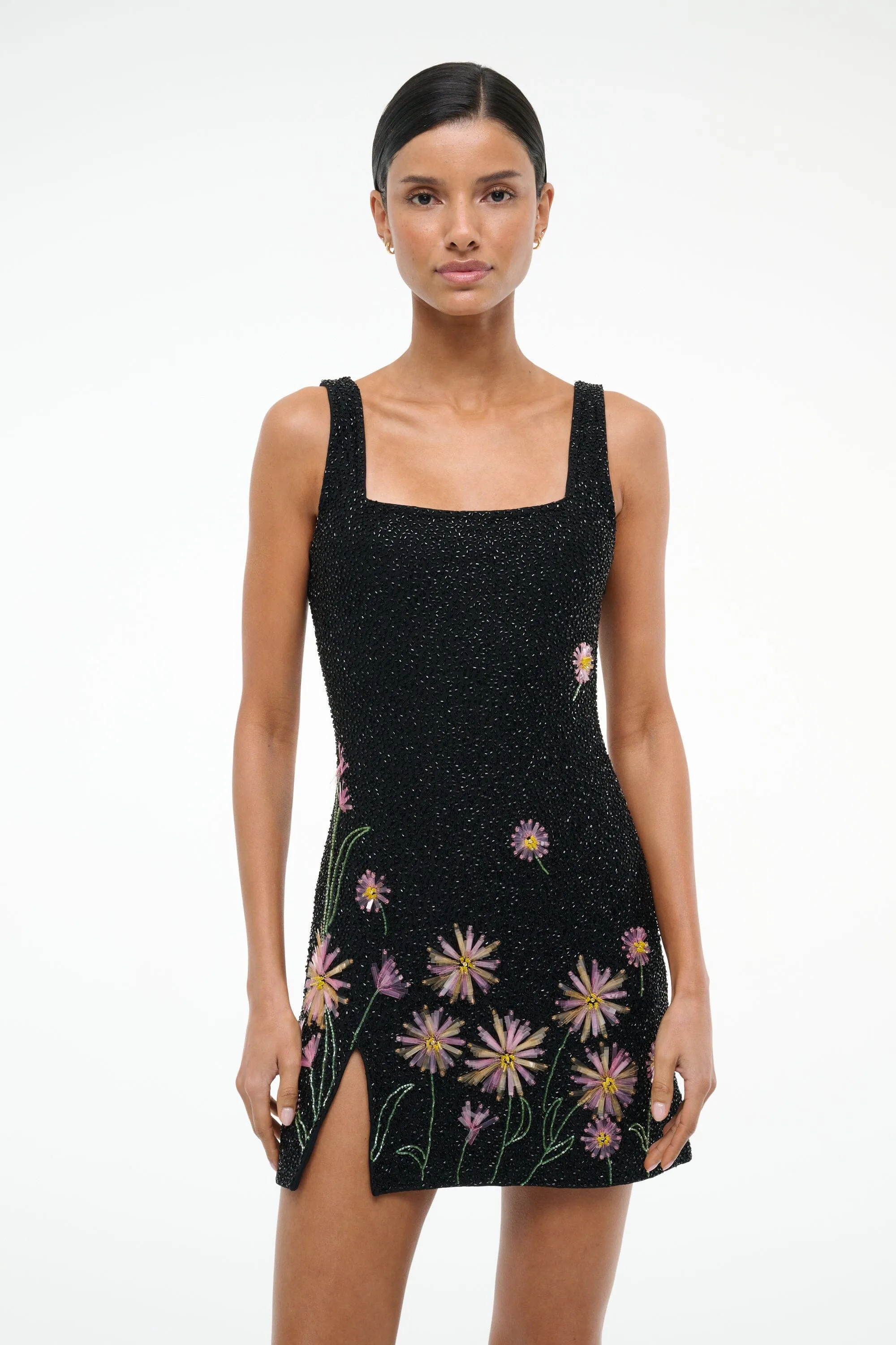 LE SABLE DRESS | DAHLIA DAYDREAM BLACK weekend feel