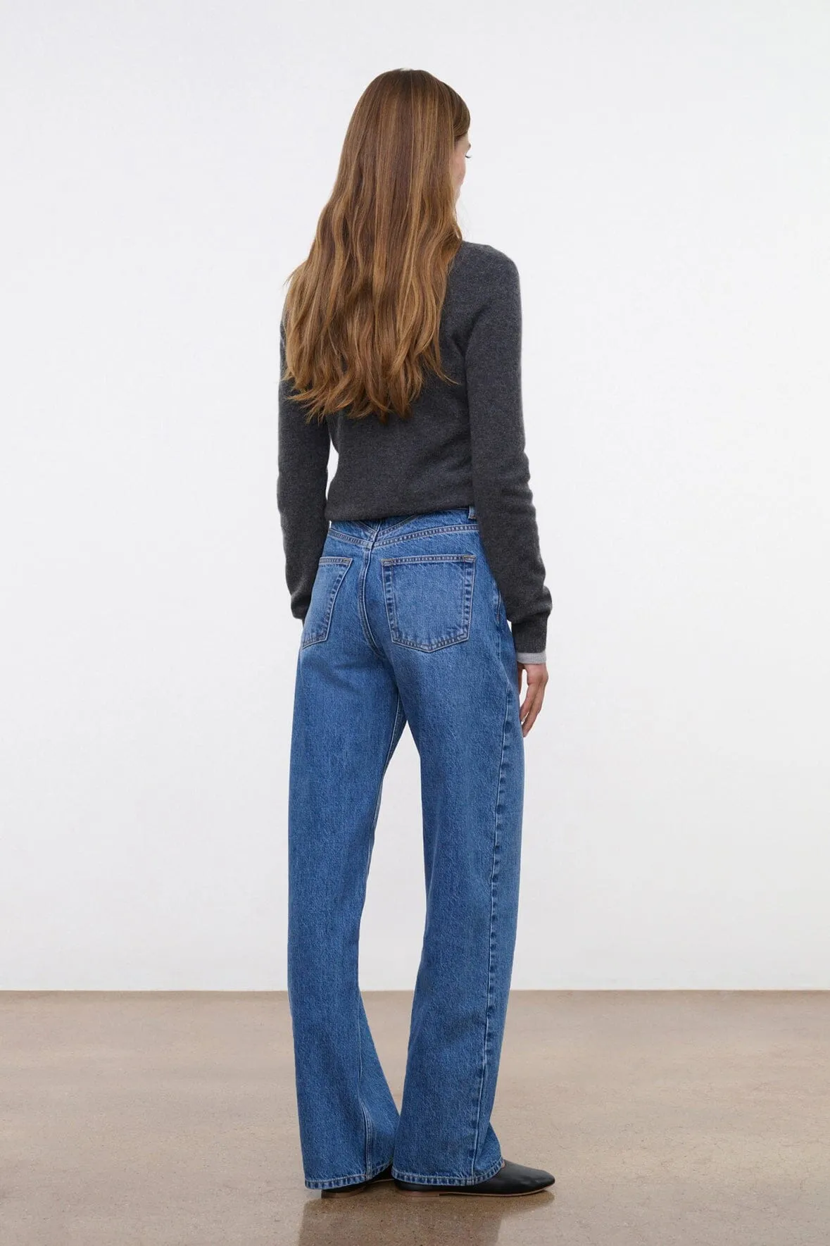 LEO HIGH RISE JEAN | VINTAGE WASH casual sport