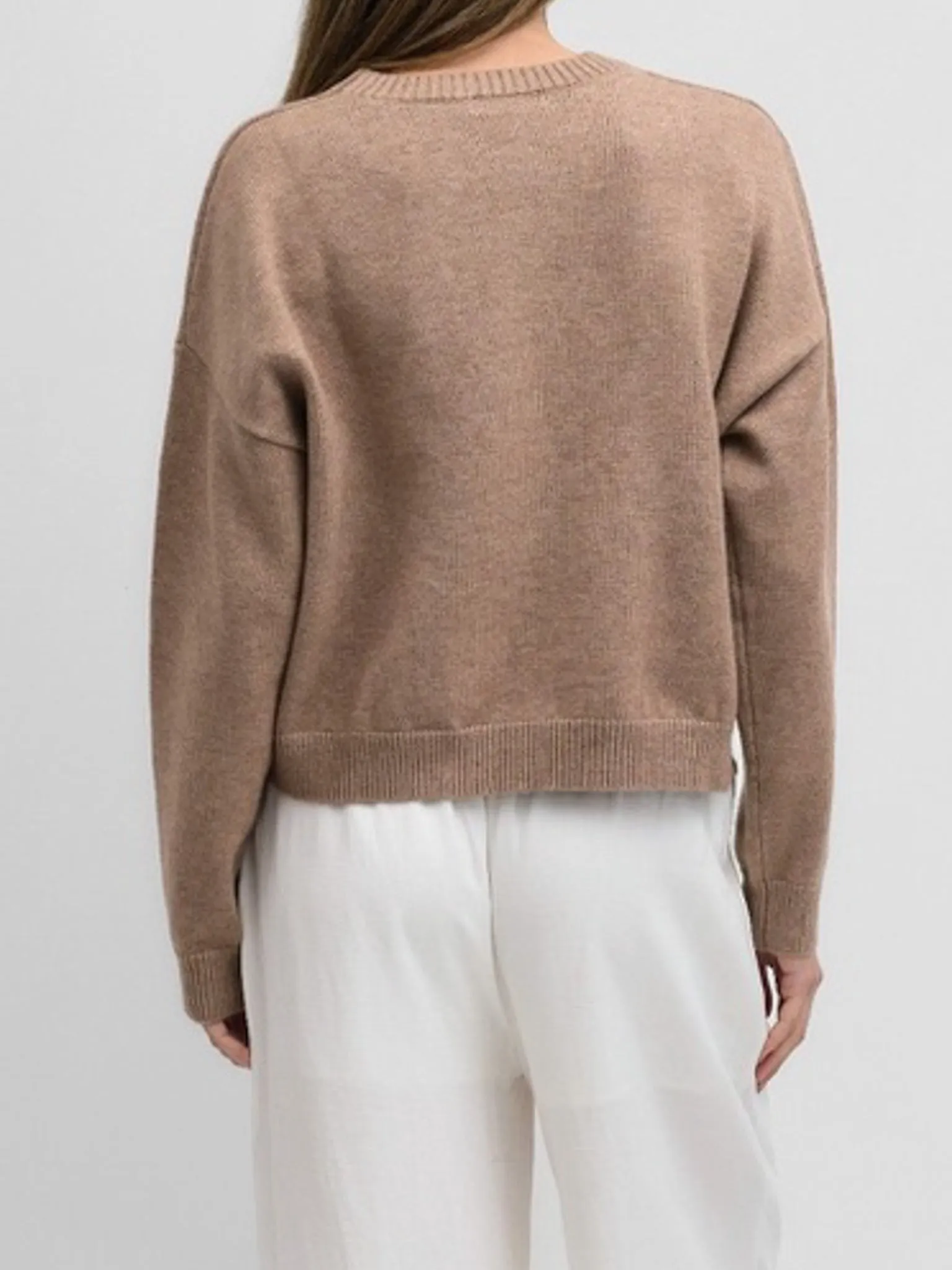 Lexi Pocket Sweater Mocha Fresh Layers
