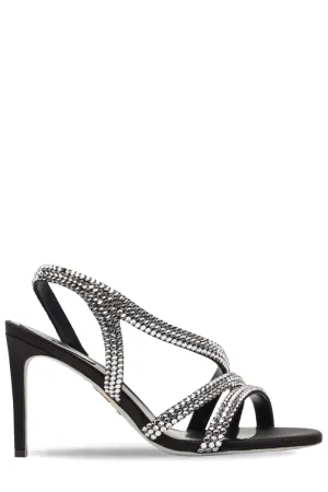 Lisa Crystal Sandal nude tone