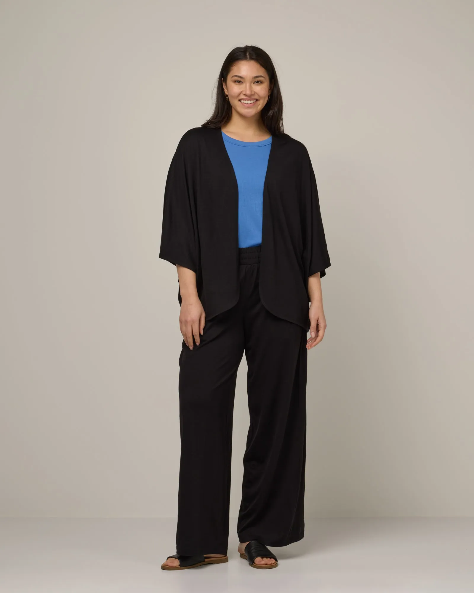 Lisbon Shawl Cardigan romantic tone