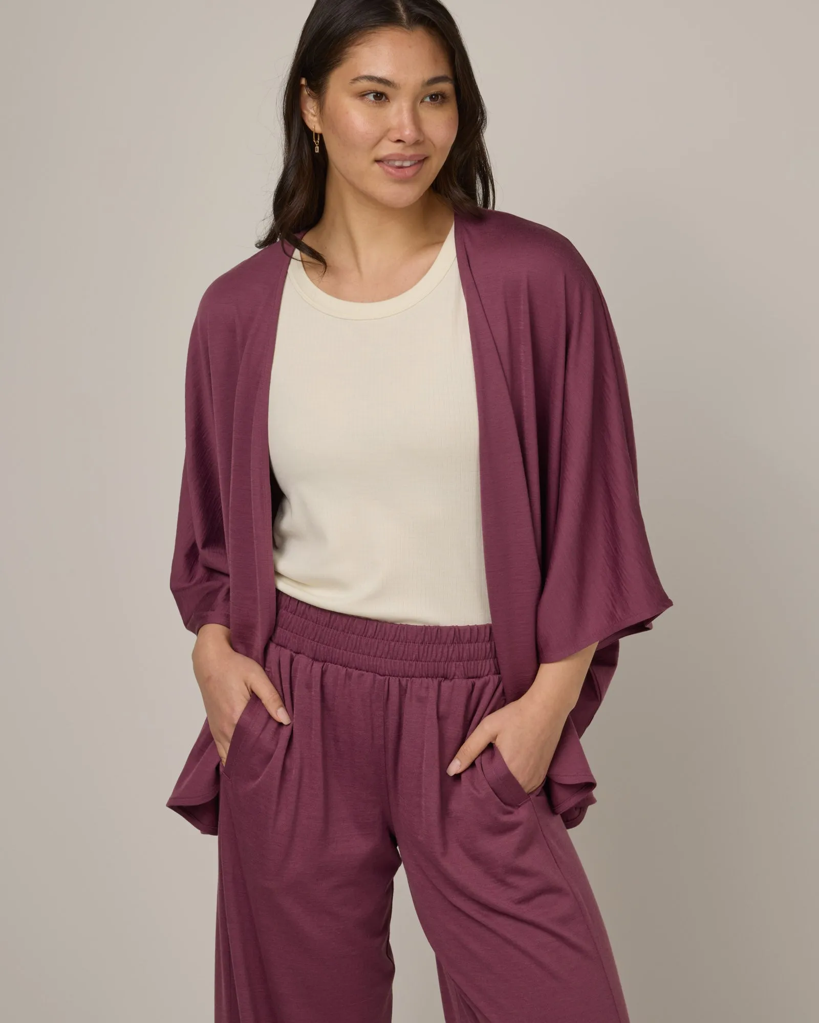 Lisbon Shawl Cardigan quiet luxury