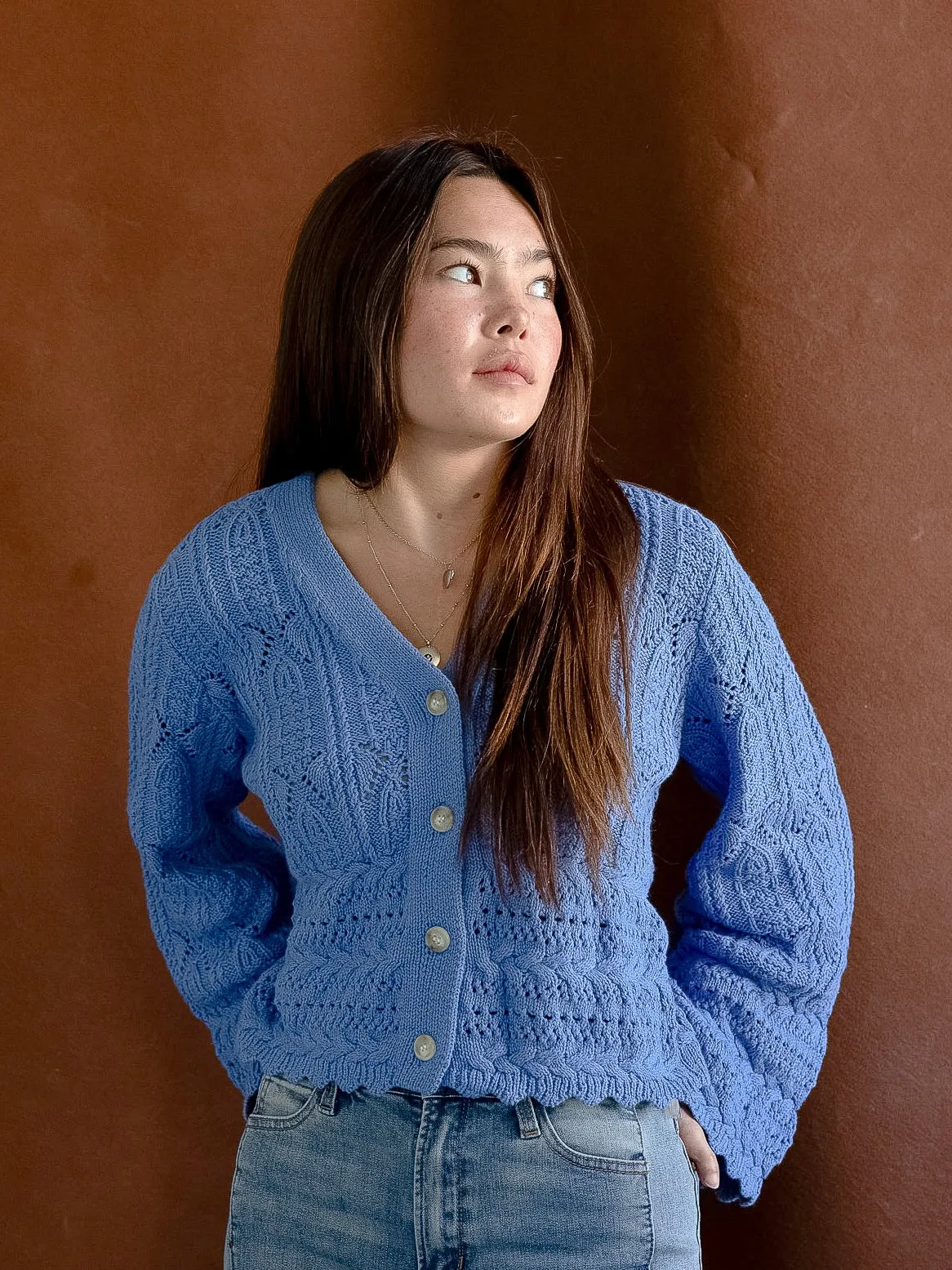 Lola Sky Cardigan Classic Mood