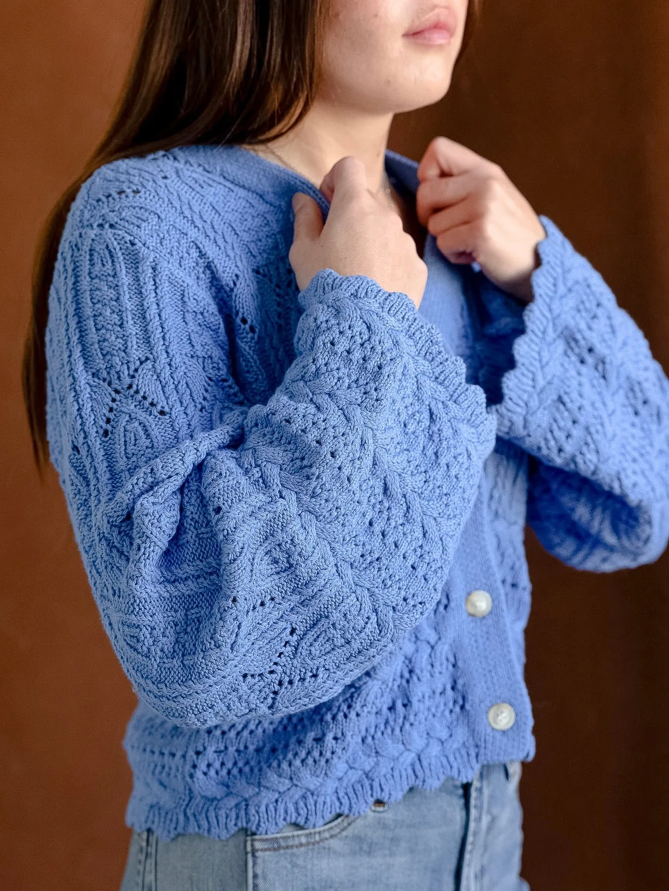 Lola Sky Cardigan Stay Relaxed