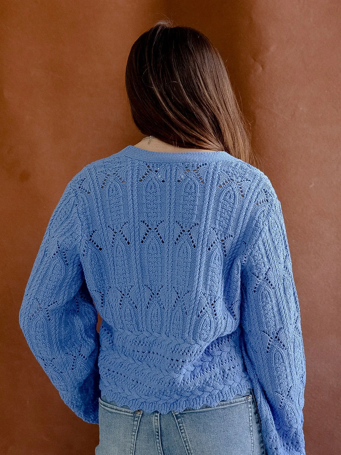 Lola Sky Cardigan Urban Calm