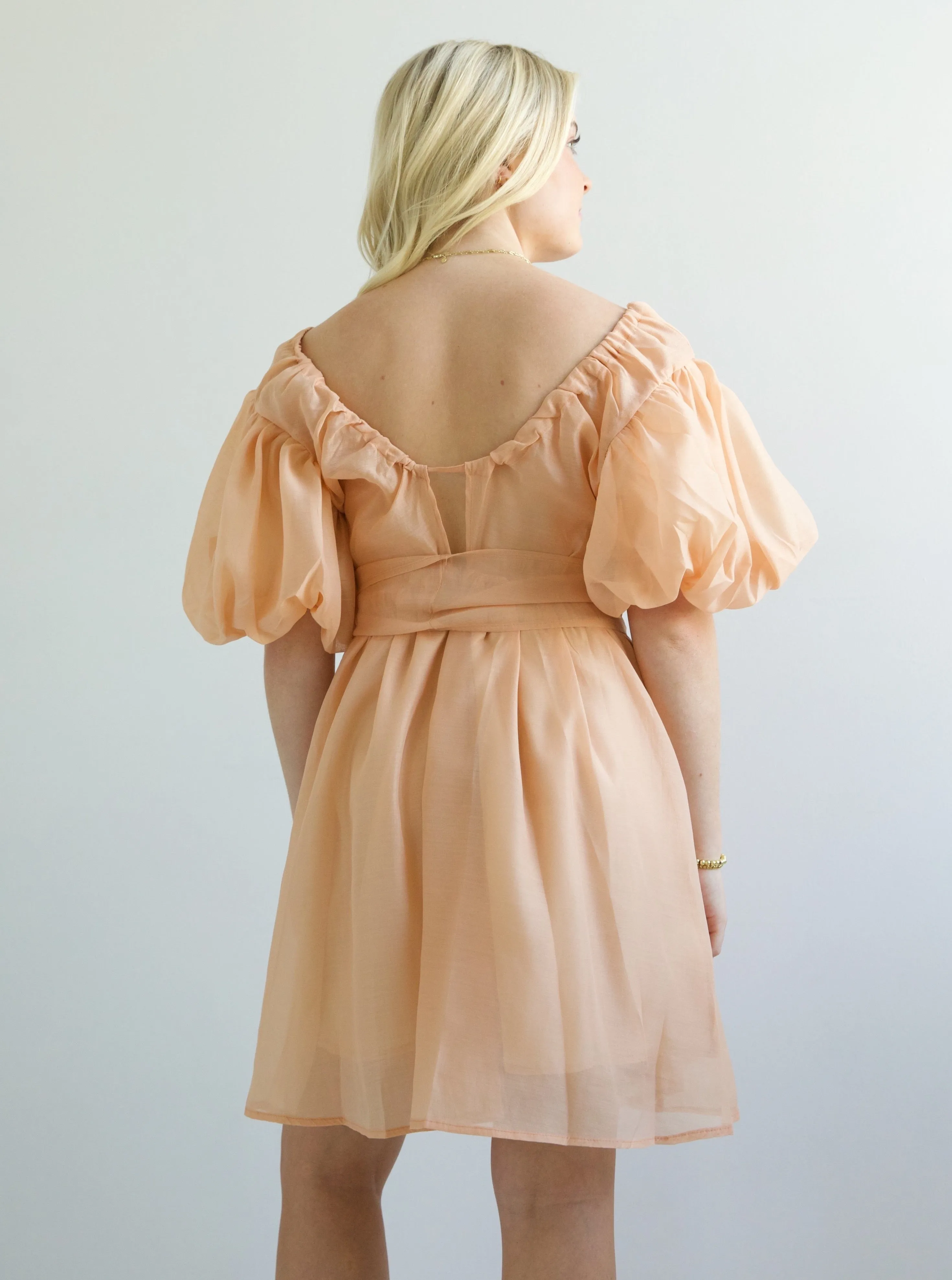Lori Puff Sleeve Dress harmony vibe