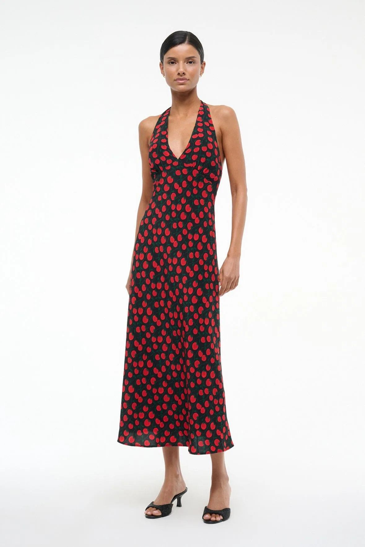LUCCA DRESS | ON THE VINE BLACK party chic