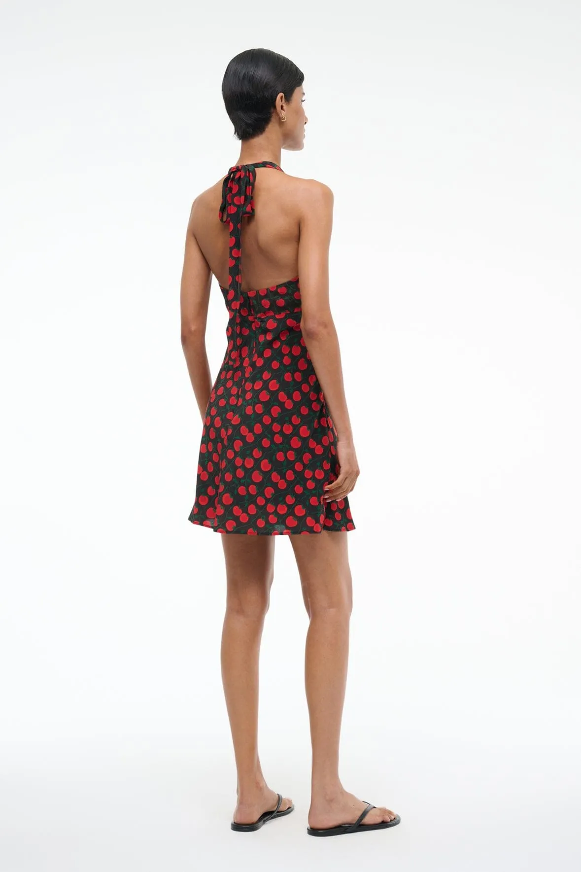 LUCCA MINI DRESS | ON THE VINE BLACK sun ready