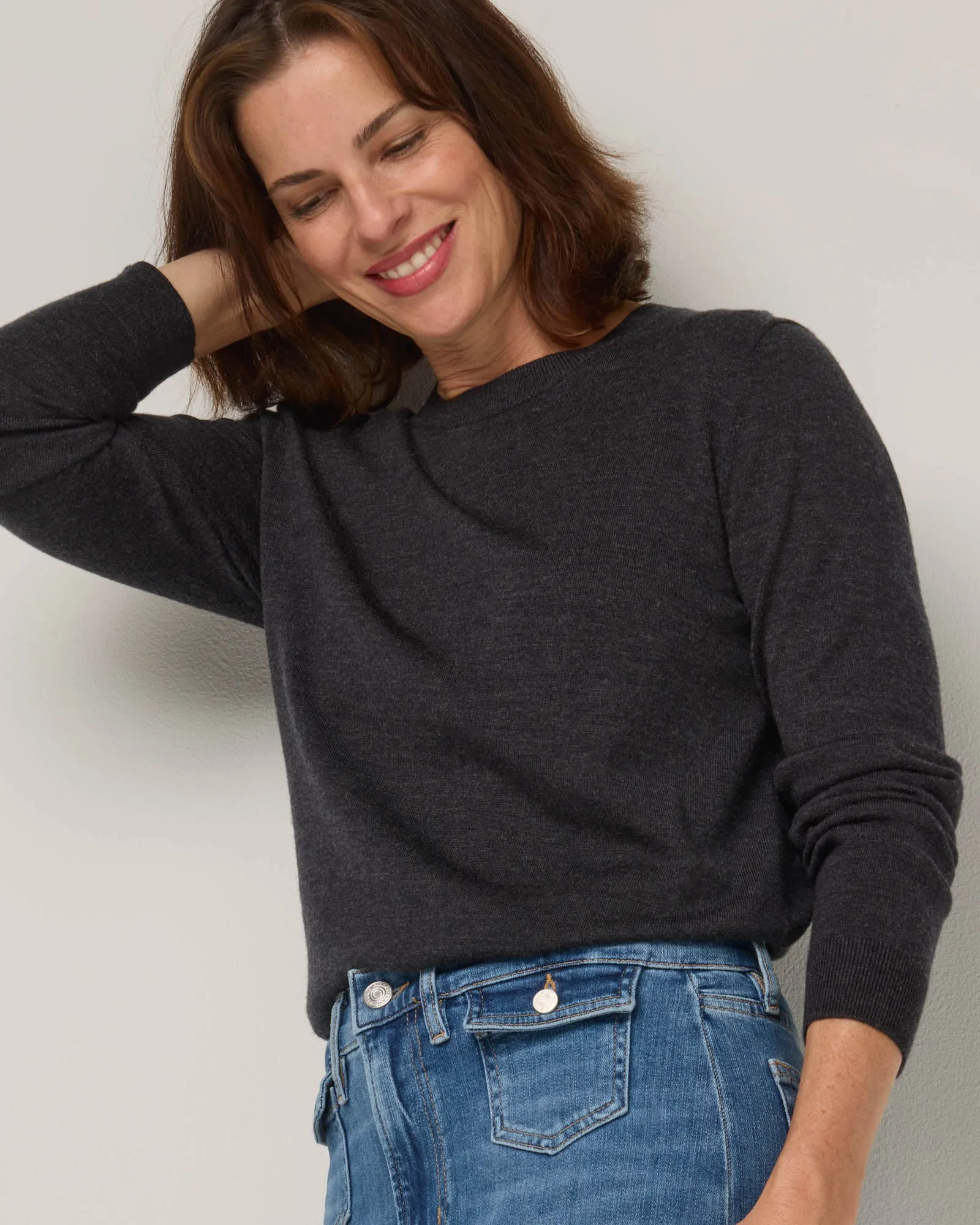 Maeve Crew Neck Sweater Layer Wear