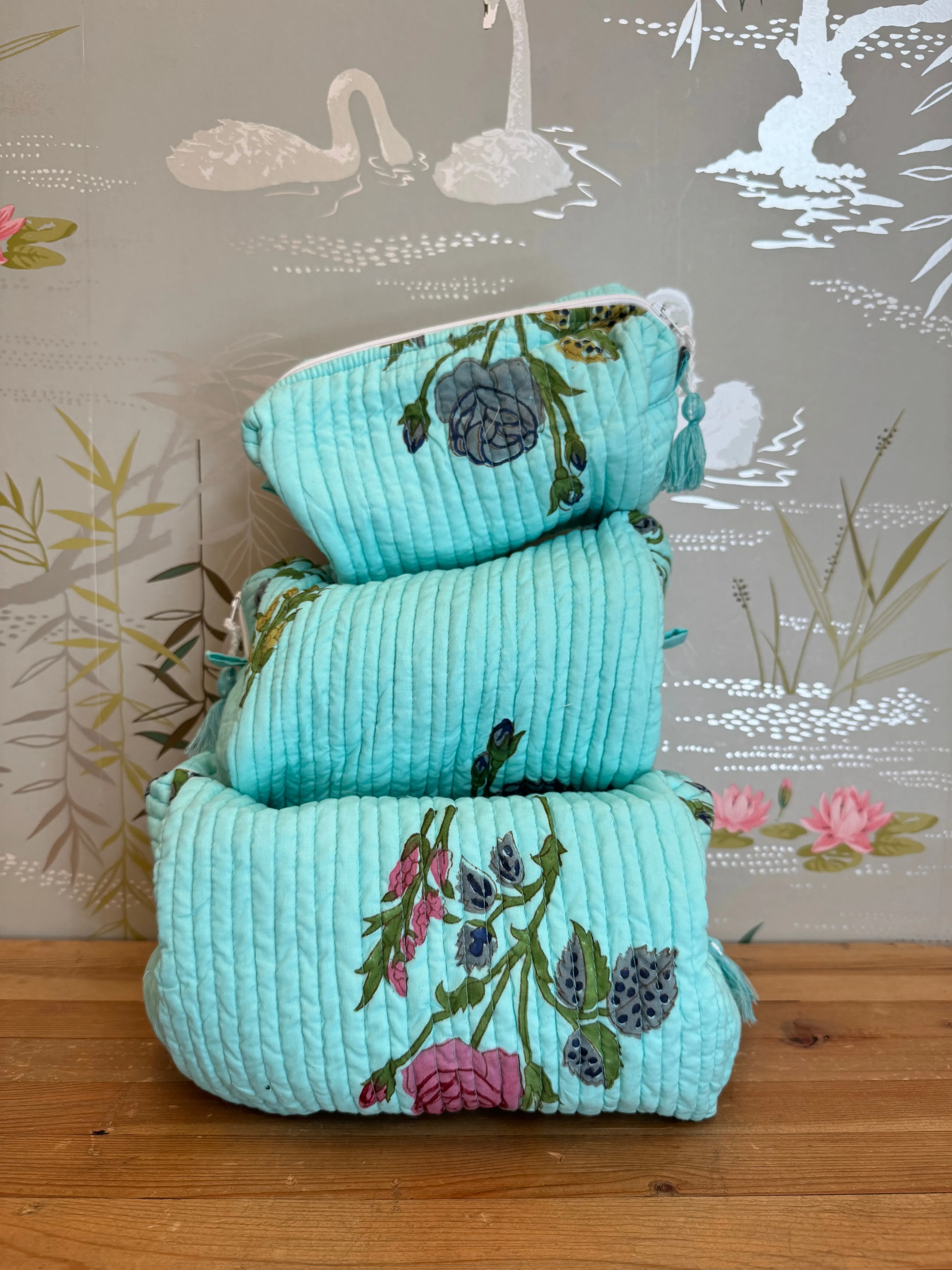 Maison de Frdric Cosmetic Bag - Turquoise easy vibe