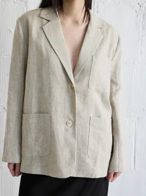 Malia Blazer - Natural wind weight
